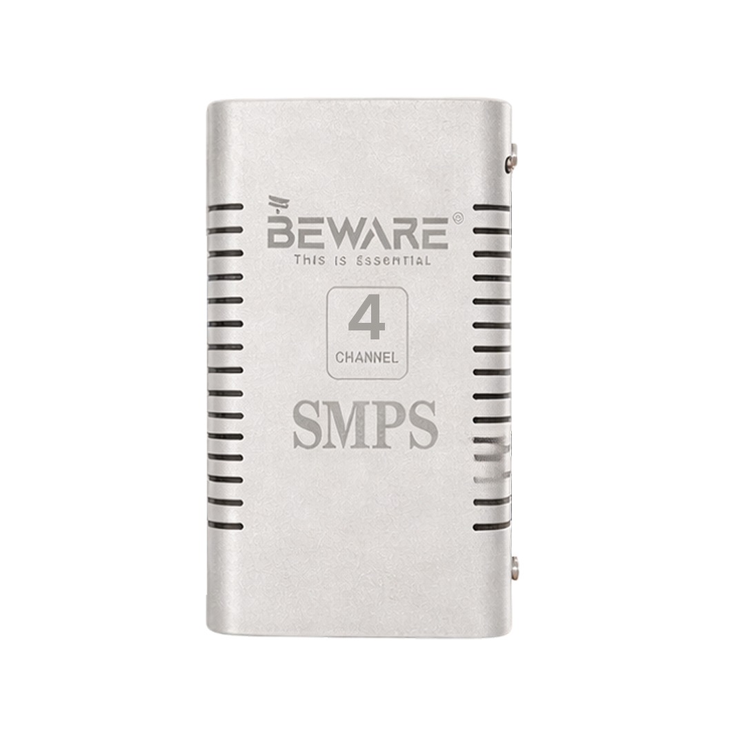 BEWARE 4 Channel SMPS 12V CCTV Power Supply | Single Output Power Distribution Unit